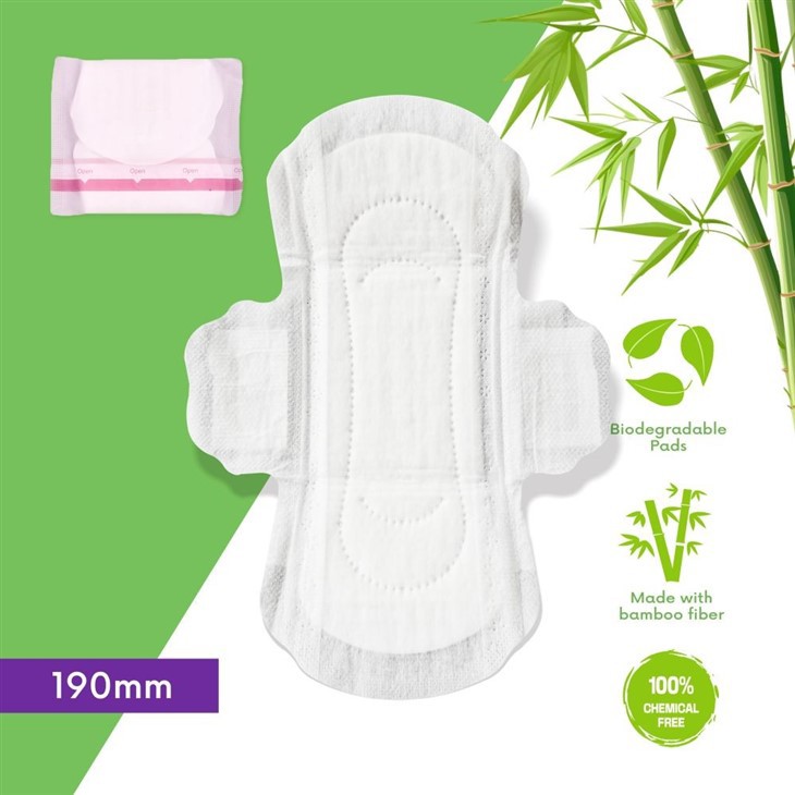 Organic Biodegradable Sanitary Pads